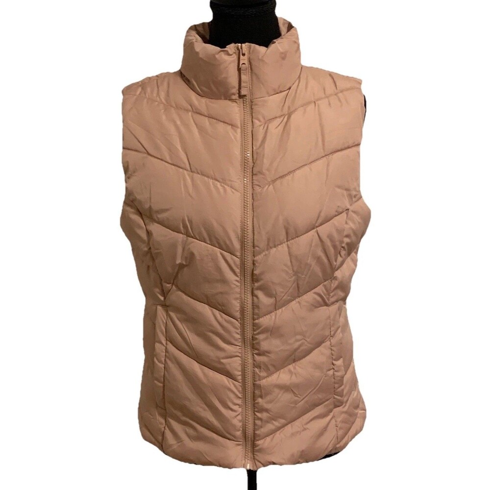 AEROPOSTALE Womens Size Medium Puffer Vest Pink NWT New